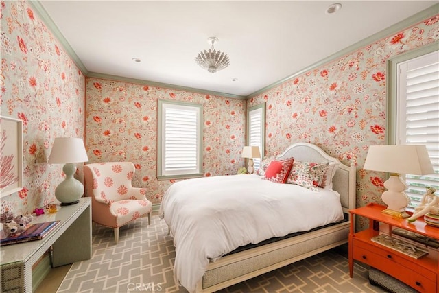 505 W Edgewater Ave, Newport Beach, CA 92661 - bedroom with ornamental molding