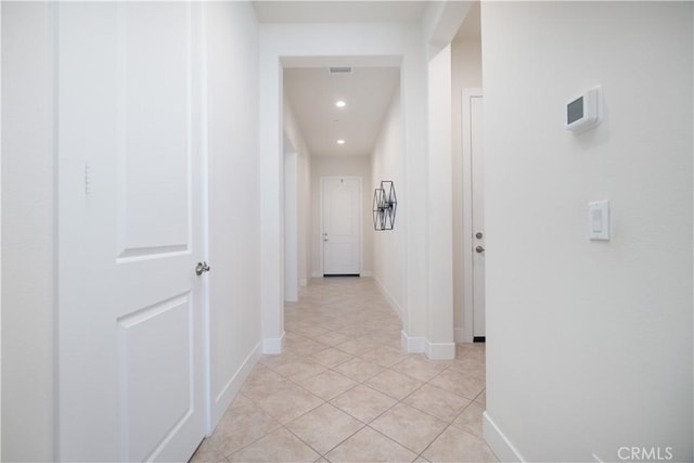 24385 Overlook Dr, Corona, CA 92883 - hall with light tile patterned floors and recessed lighting