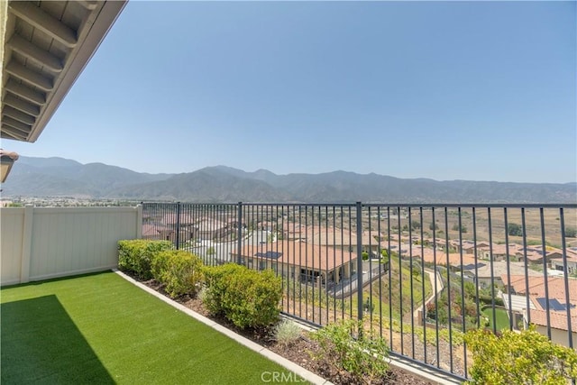 24385 Overlook Dr, Corona, CA 92883 - view of yard featuring a mountain view
