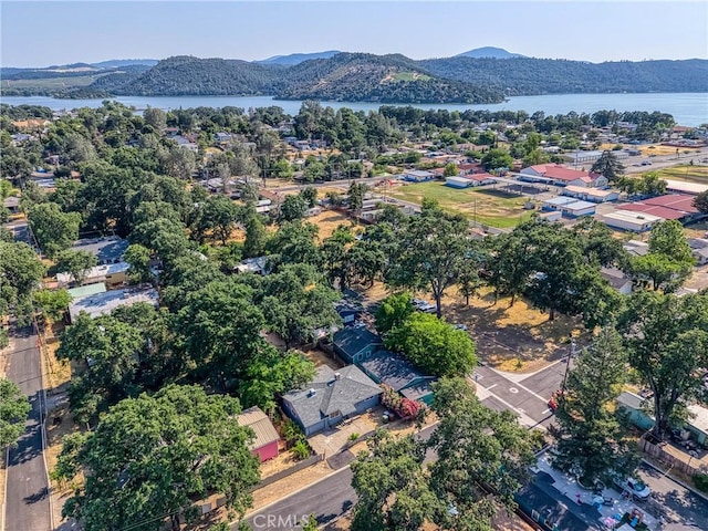 14410 Walnut Ave, Clearlake, CA 95422 - aerial view of a water and mountain view