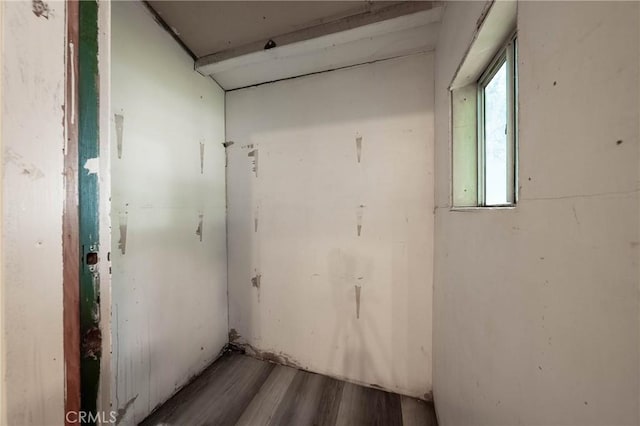 14410 Walnut Ave, Clearlake, CA 95422 - laundry room featuring wood finished floors
