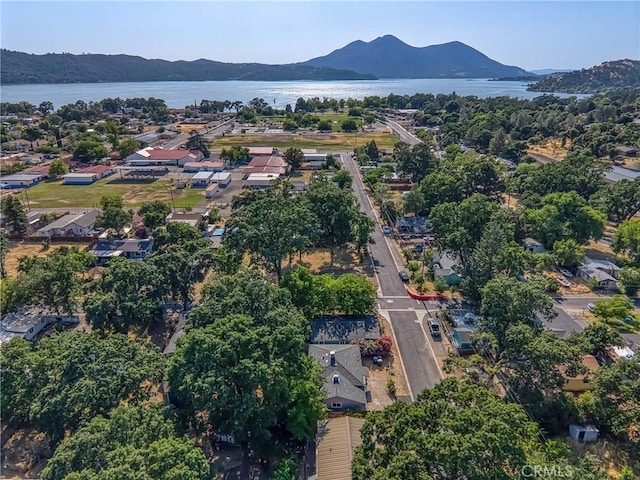 14410 Walnut Ave, Clearlake, CA 95422 - bird's eye view of a water and mountain view
