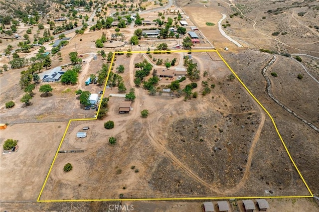 35122 Red Rover Mine Rd, Acton, CA 93510 - view of rural area with property parcel outlined