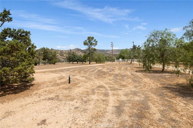 35122 Red Rover Mine Rd, Acton, CA 93510 - view of yard featuring a rural view and a mountain view
