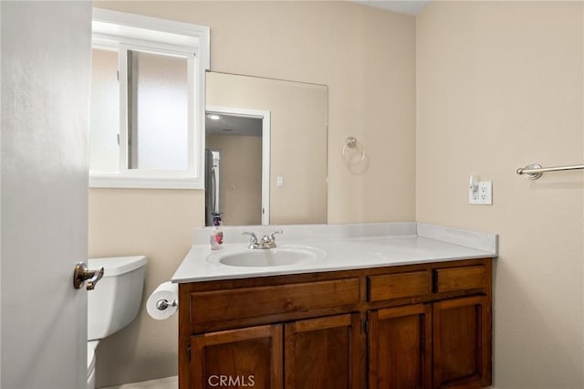 35122 Red Rover Mine Rd, Acton, CA 93510 - bathroom featuring vanity and toilet