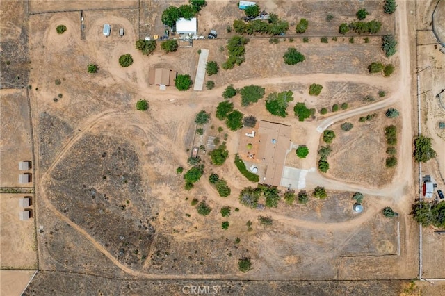 35122 Red Rover Mine Rd, Acton, CA 93510 - aerial view of property and surrounding area with rural landscape