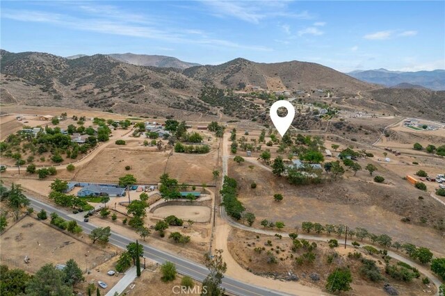 35122 Red Rover Mine Rd, Acton, CA 93510 - aerial overview of property's location featuring mountains and rural landscape