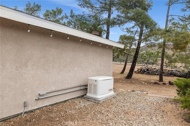 35122 Red Rover Mine Rd, Acton, CA 93510 - exterior view of a power unit and stucco siding