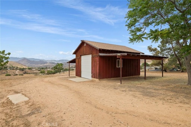 35122 Red Rover Mine Rd, Acton, CA 93510 - view of outbuilding with a mountain view