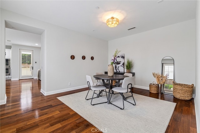 12 John, Ladera Ranch, CA 92694 - dining space with dark wood finished floors and baseboards