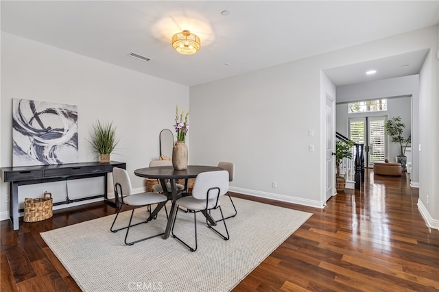 12 John, Ladera Ranch, CA 92694 - dining space featuring wood finished floors and baseboards