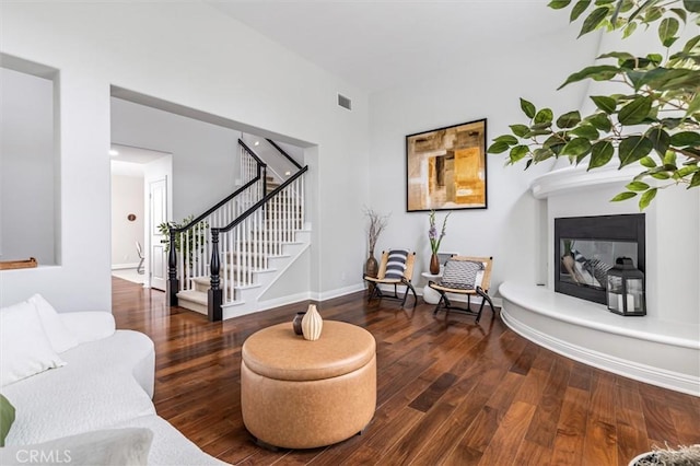 12 John, Ladera Ranch, CA 92694 - living room with stairway and wood finished floors
