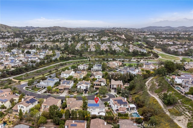 12 John, Ladera Ranch, CA 92694 - aerial view of property and surrounding area with a mountain backdrop and nearby suburban area