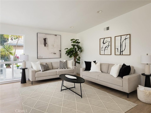 4918 Delacroix Rd, Rancho Palos Verdes, CA 90275 - living room with wood finished floors and recessed lighting