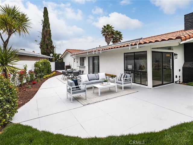 4918 Delacroix Rd, Rancho Palos Verdes, CA 90275 - view of patio featuring outdoor lounge area