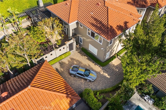 451 W Le Roy Ave, Arcadia, CA 91007 - view from above of property