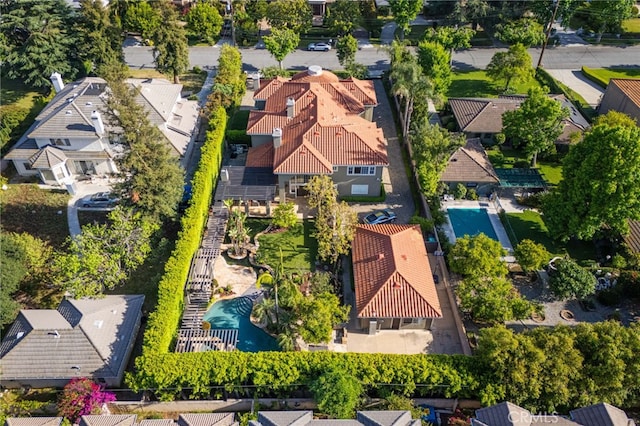 451 W Le Roy Ave, Arcadia, CA 91007 - aerial perspective of suburban area