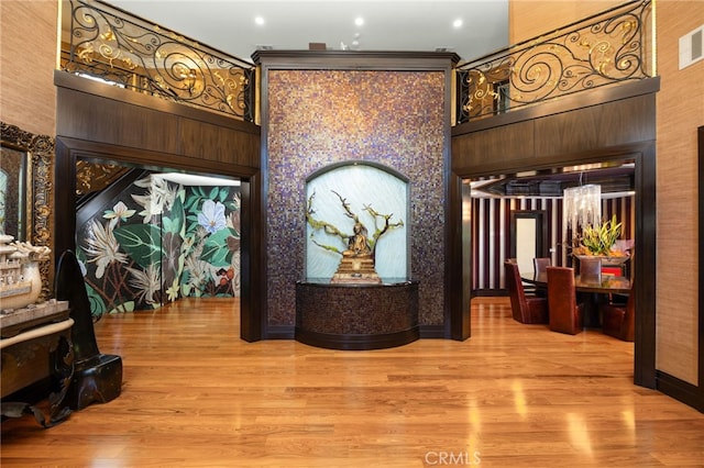 451 W Le Roy Ave, Arcadia, CA 91007 - lobby with a high ceiling and recessed lighting