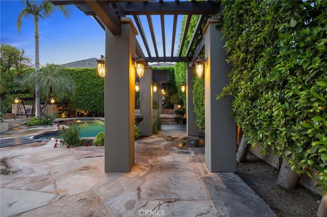 451 W Le Roy Ave, Arcadia, CA 91007 - view of patio featuring a pergola