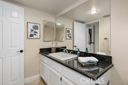 5131 Via Del Valle St, La Verne, CA 91750 - bathroom featuring vanity and baseboards
