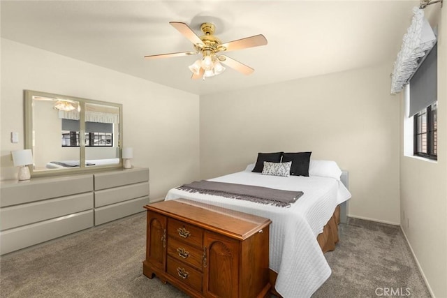 5131 Via Del Valle St, La Verne, CA 91750 - bedroom featuring carpet, a ceiling fan, and baseboards