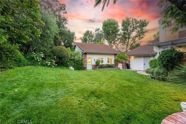25578 Via Paladar, Valencia, CA 91355 - view of grassy yard