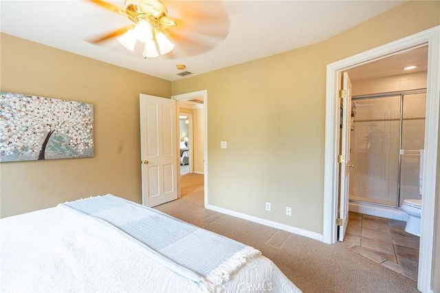 25578 Via Paladar, Valencia, CA 91355 - carpeted bedroom featuring baseboards and ceiling fan