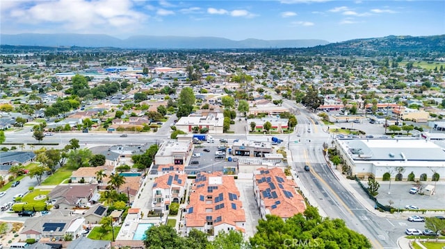 7021 Passons Blvd, Pico Rivera, CA 90660 - drone / aerial view of a mountainous background