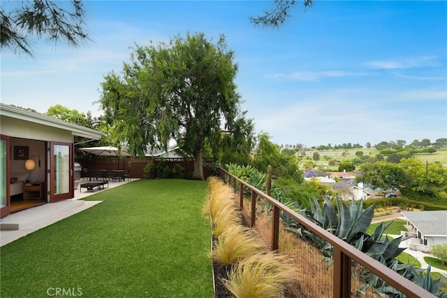 27642 Avenida Del Mesa, Rancho Palos Verdes, CA 90275 - view of yard featuring a patio