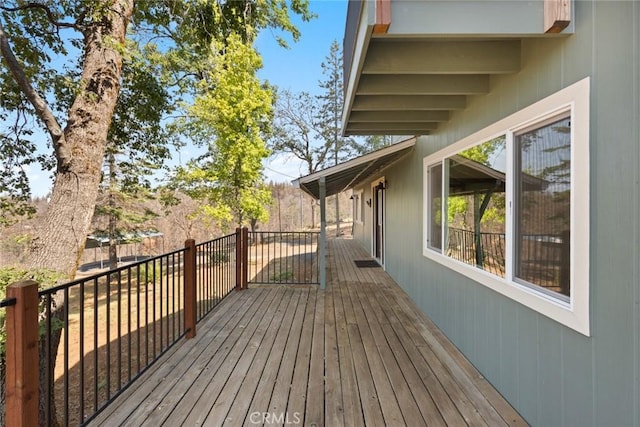 490 Vilas Rd, Chico, CA 95973 - view of wooden deck