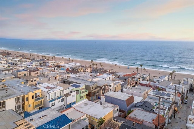 217 43rd St, Manhattan Beach, CA 90266 - aerial view at dusk of view of water and beach
