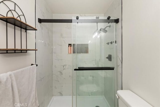 22554 Pico St, Grand Terrace, CA 92313 - full bath featuring toilet and a marble finish shower
