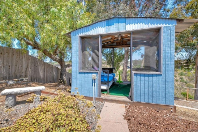 2581 Meadow Lark Dr, San Diego, CA 92123 - view of outbuilding