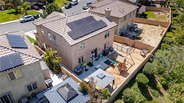 2641 Senna Ln, Palmdale, CA 93551 - aerial perspective of suburban area