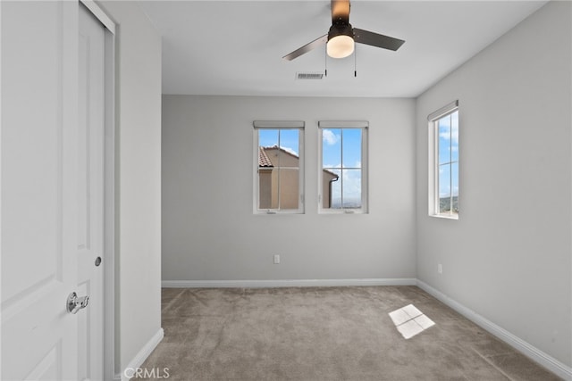 20748 Beech Cir, Porter Ranch, CA 91311 - unfurnished bedroom with carpet, baseboards, a ceiling fan, and a closet