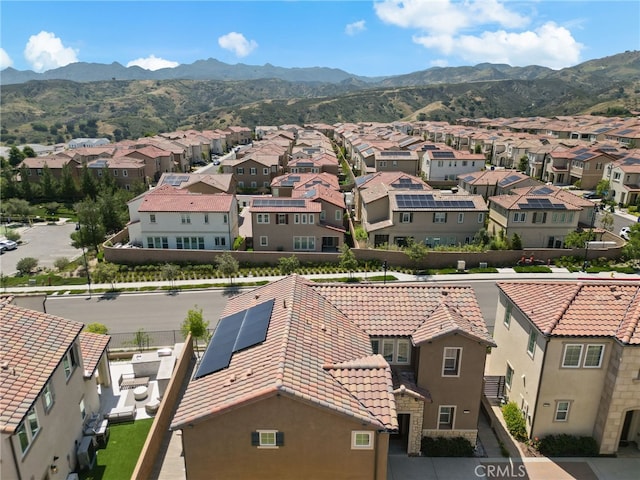 20748 Beech Cir, Porter Ranch, CA 91311 - aerial view of residential area featuring mountains