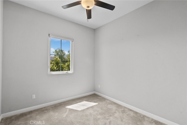 20748 Beech Cir, Porter Ranch, CA 91311 - unfurnished room featuring baseboards, carpet flooring, and ceiling fan