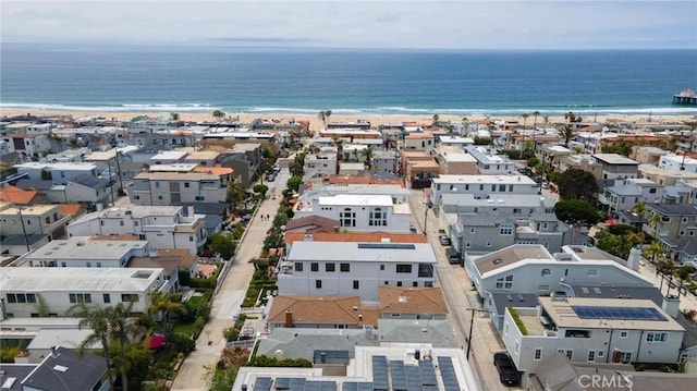 401 6th St, Manhattan Beach, CA 90266 - aerial view of property's location with waterfront with a beach