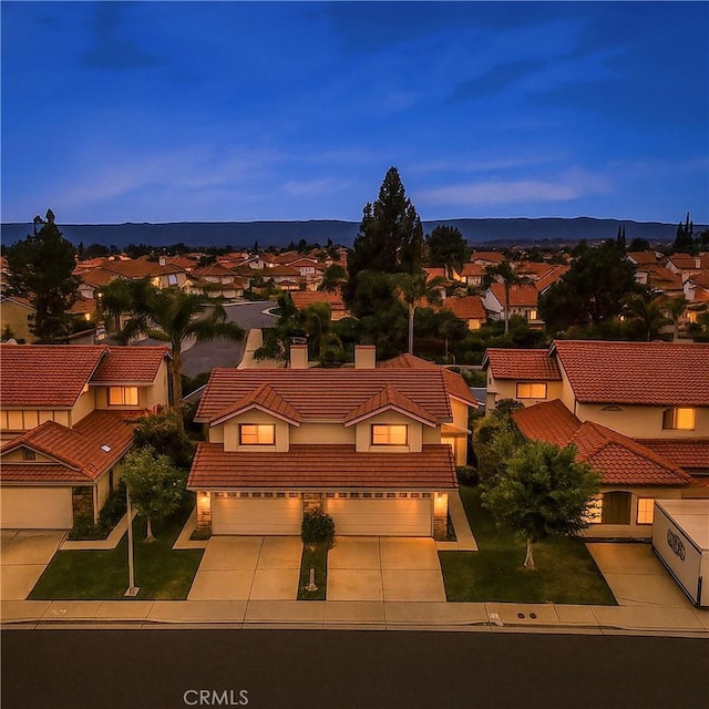 19554 Crystal Ridge Ln, Porter Ranch, CA 91326 - aerial view of residential area