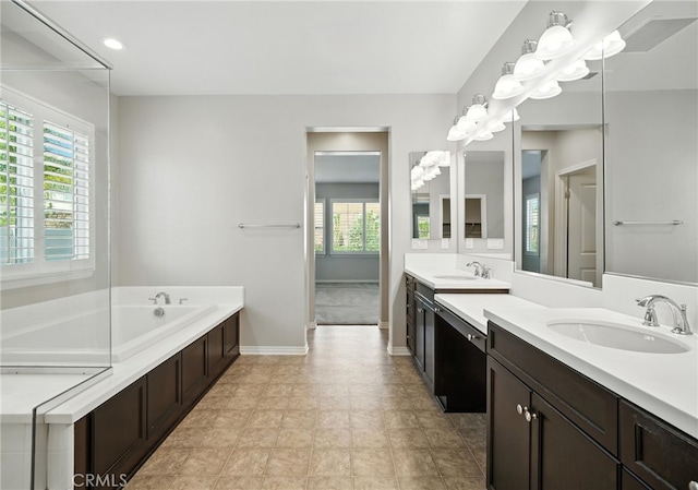 35414 Laurel Tree Ct, Winchester, CA 92596 - bathroom with vanity and a bath
