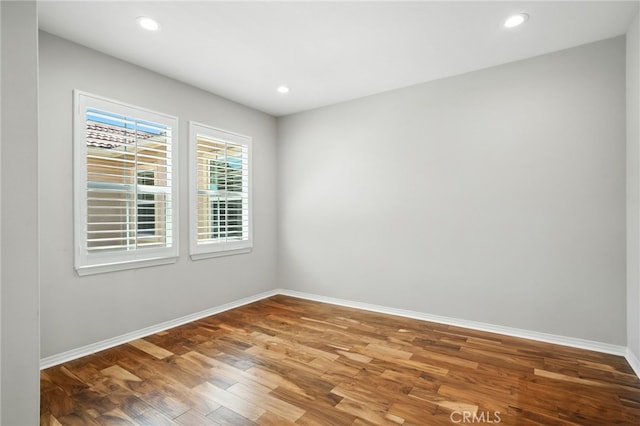 35414 Laurel Tree Ct, Winchester, CA 92596 - empty room featuring wood finished floors and recessed lighting