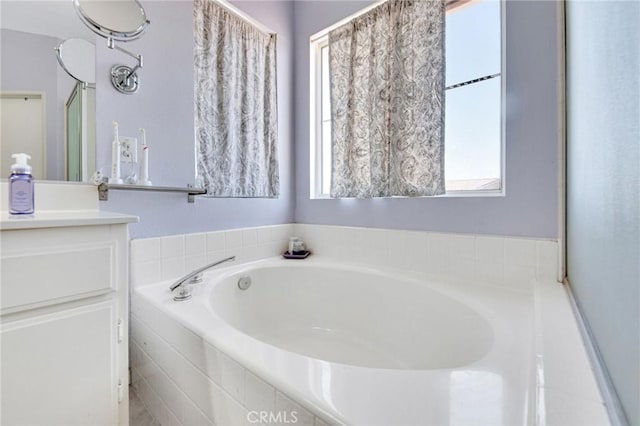 2825 W Newgrove St, Lancaster, CA 93536 - bathroom featuring vanity and a bath