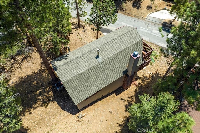 865 Bear Mtn, Big Bear City, CA 92314 - view from above of property