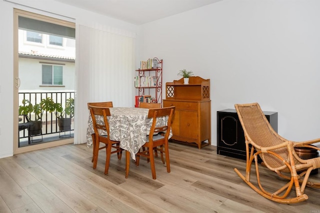 1807 Mesquite Way, Oceanside, CA 92056 - dining space with light wood-style floors