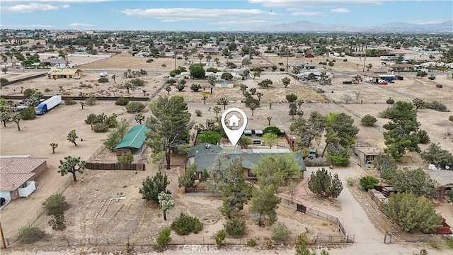 14676 Poplar St, Hesperia, CA 92345 - bird's eye view of mountains