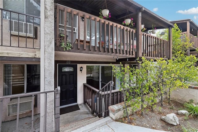310 S Miraleste Dr Unit 69, San Pedro, CA 90732 - doorway to property featuring a balcony