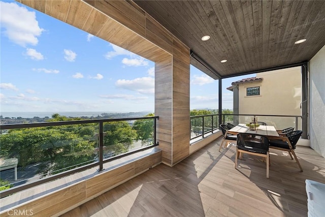 26290 Paseo Sillin, San Juan Capistrano, CA 92675 - balcony with outdoor dining space
