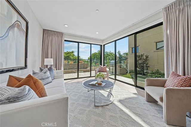 26290 Paseo Sillin, San Juan Capistrano, CA 92675 - living room with wood finished floors and recessed lighting