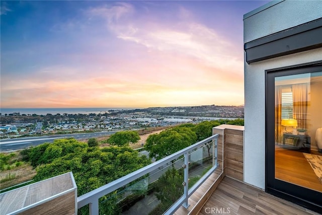 26290 Paseo Sillin, San Juan Capistrano, CA 92675 - view of balcony at dusk