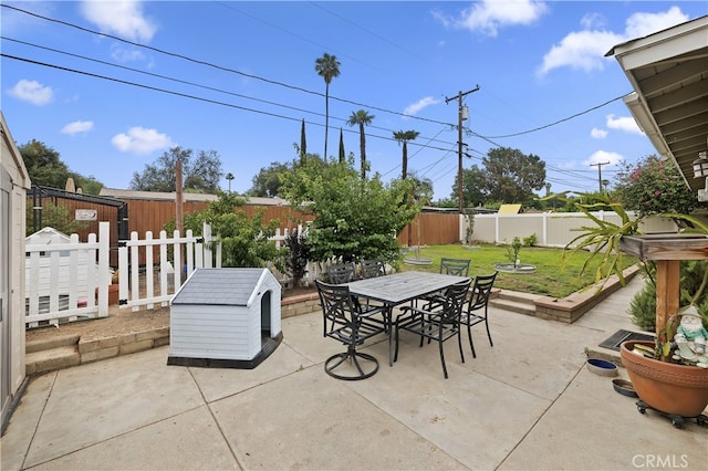 3075 Ronald, Riverside, CA 92506 - view of patio / terrace featuring outdoor dining space